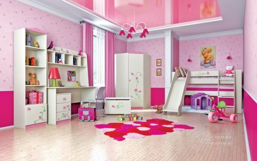 Мебель для детской комнаты Розалия (ТЕДДИ)